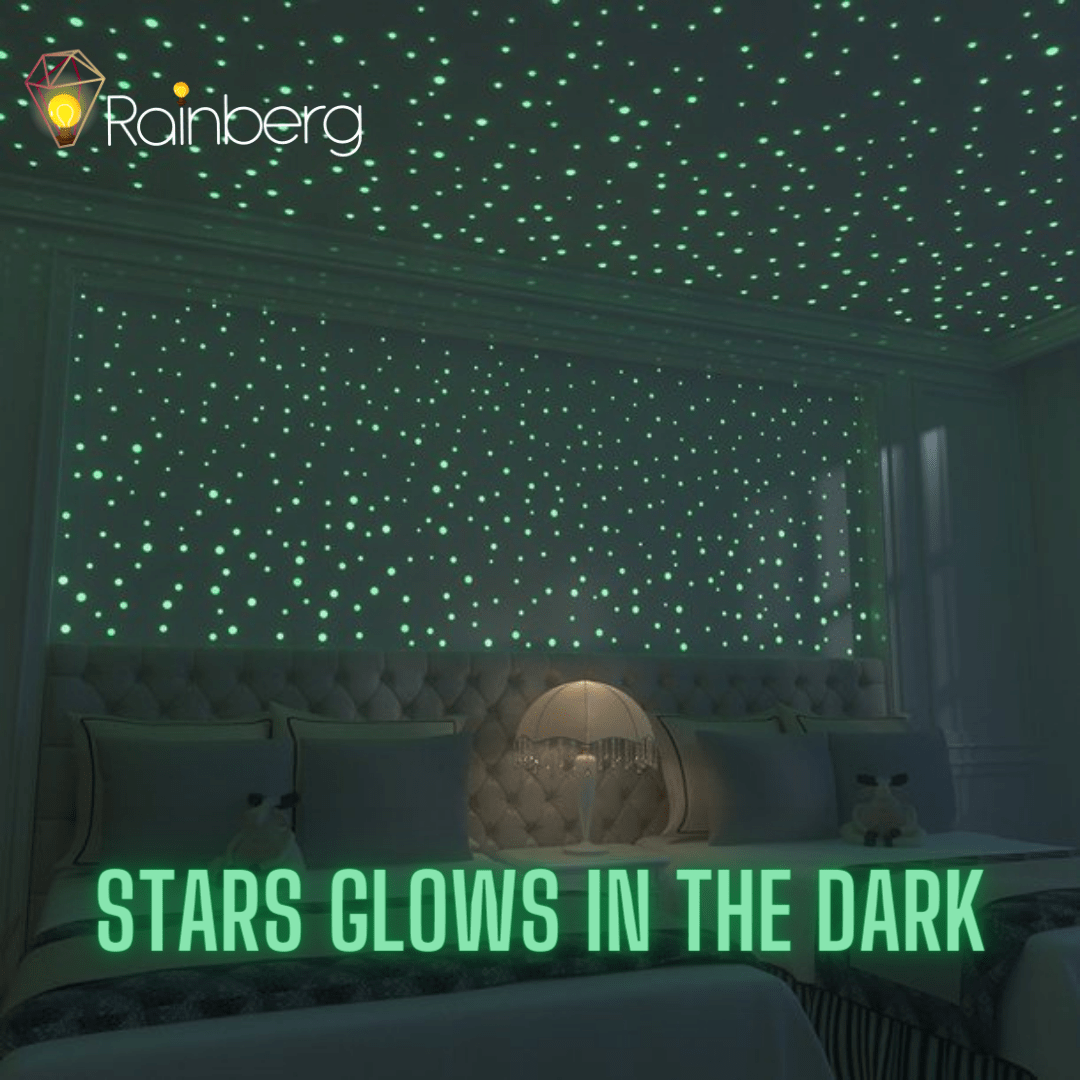 Star Luminious Wall Stickers Glow in the Dark