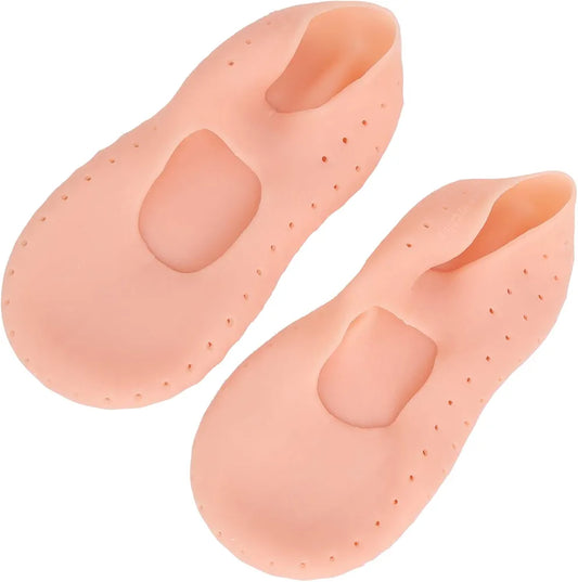 Silicone Full Heel Pads for Foot Pain Relief & Crack Protection – Chinacart.pk