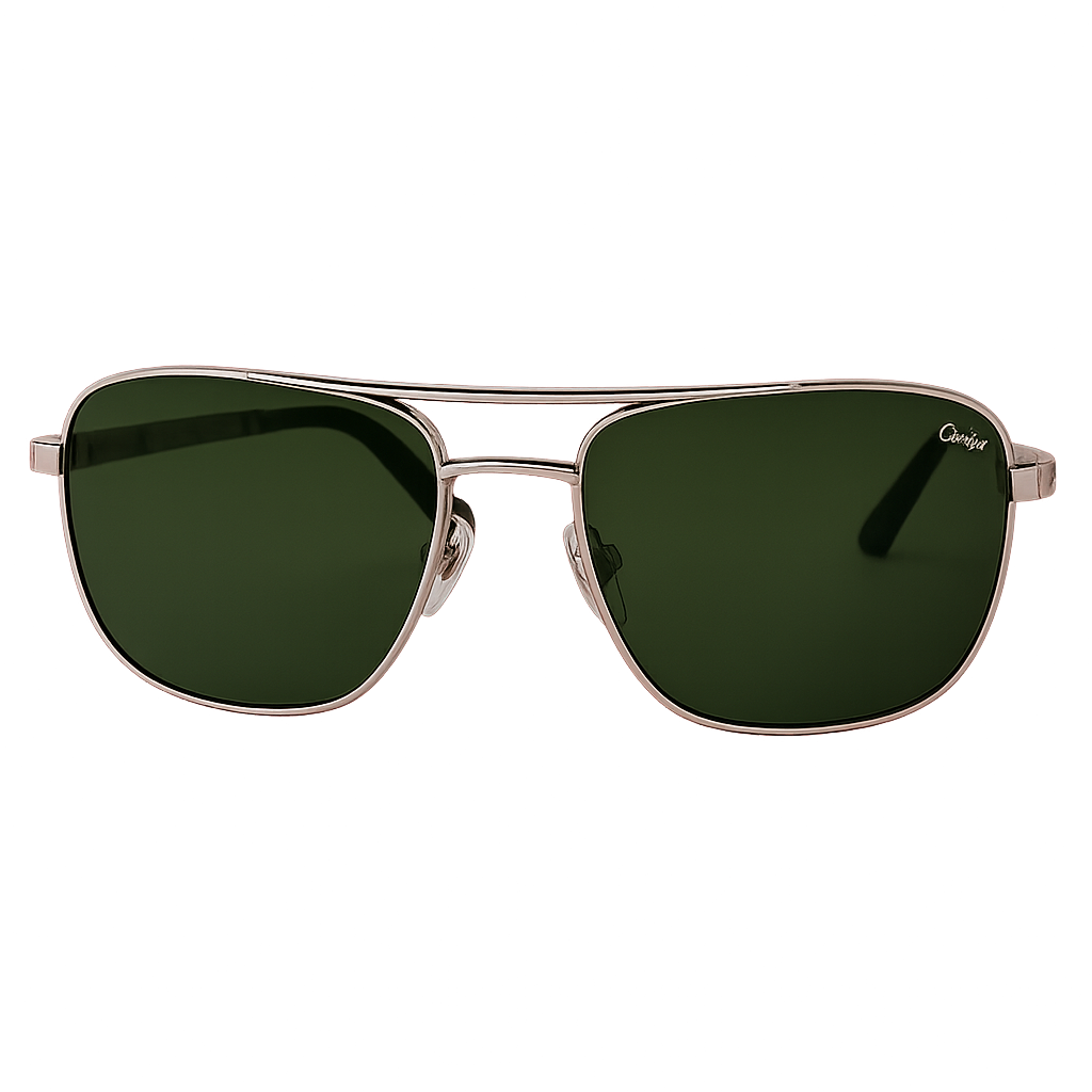 Sunglasses – Elite Green Lens Aviators glasses