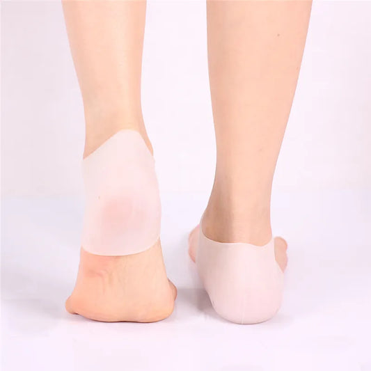 Silicone Half Heel Pads for Cracked Heels & Pain Relief | Chinacart.pk