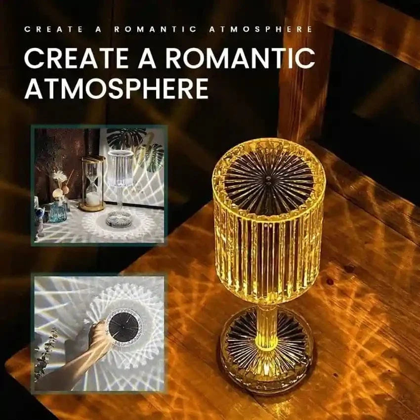 Luxury Crystal Glass Lamp