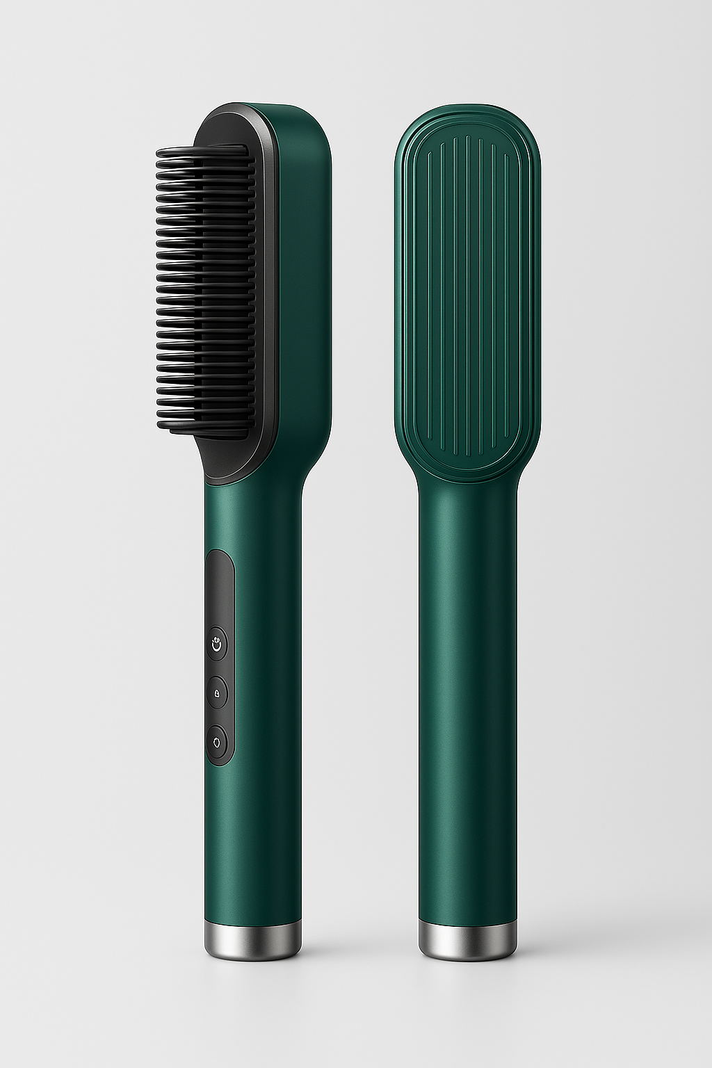 HQT-909B Electric Hair Straightener Brush – Fast Heating Comb for Smooth Styling
