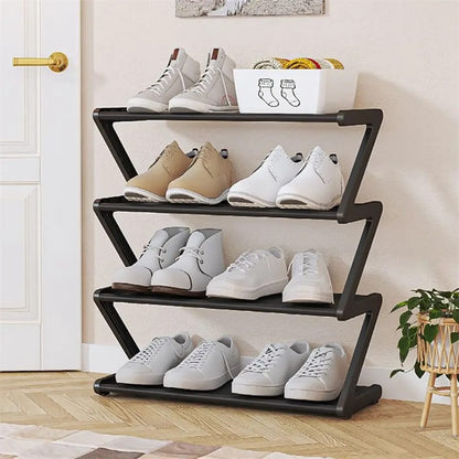 4 Layer Shoe Rack – Space Saving Organizer for Home & Entryway | ChinaCart.pk