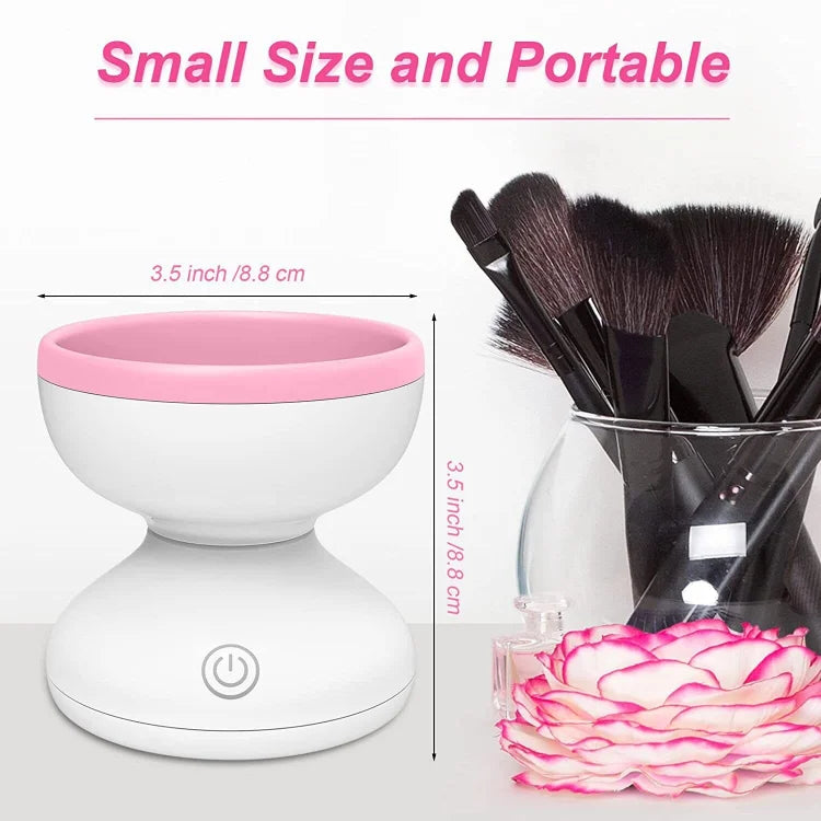 Electric Makeup Brush Cleaner – Automatic Spinner with Bowl | ChinaCart.pk