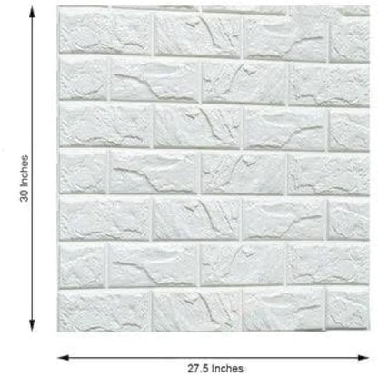 3D Brick Wall Sheets (Pack of 4)