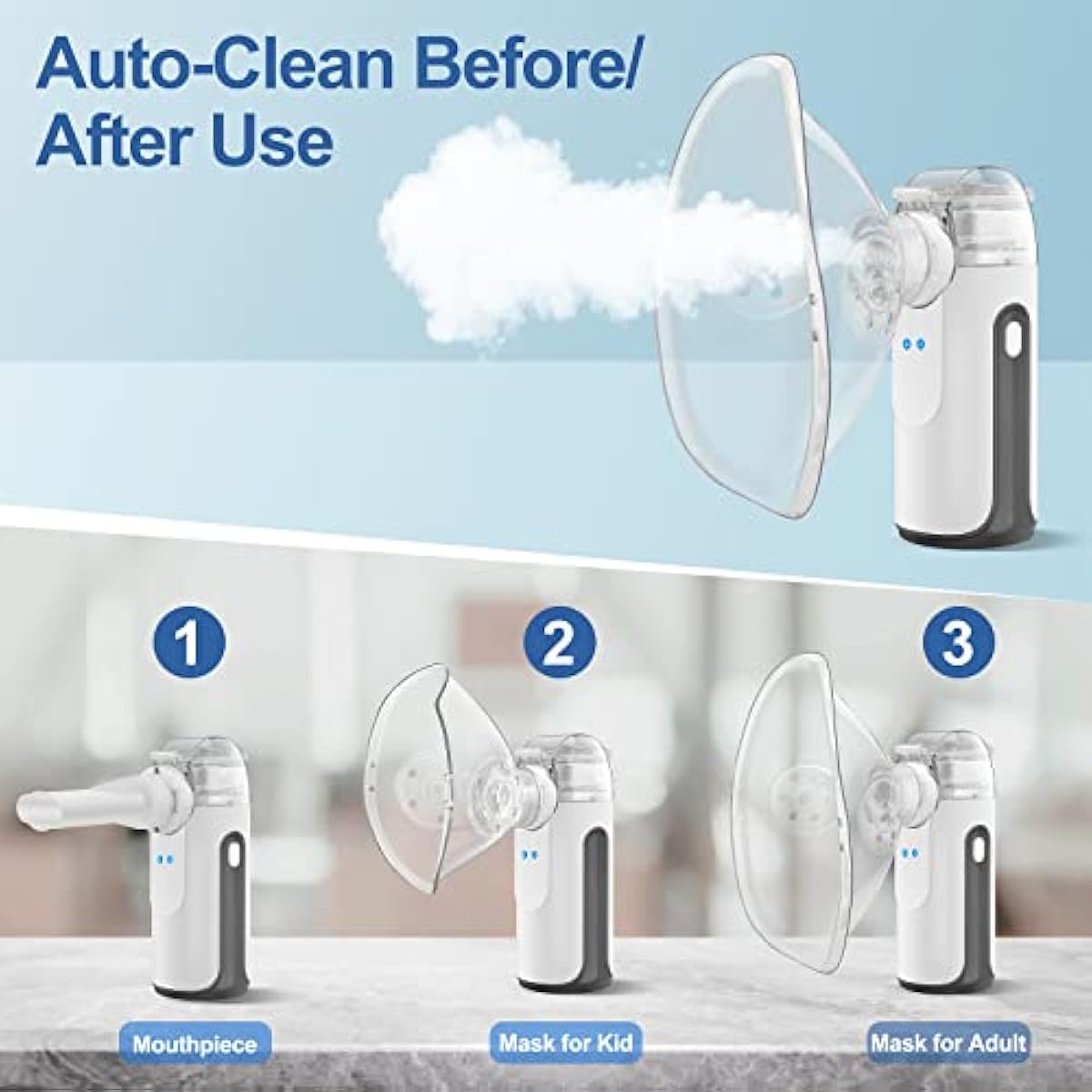 Mesh Nebulizer – Portable Steam Inhaler for Adults & Kids | ChinaCart.pk