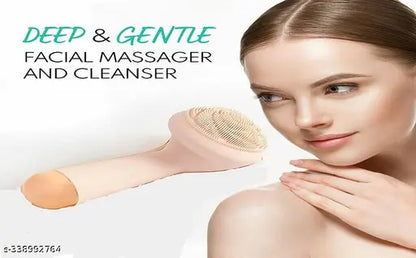 ELECTRIC FACIAL CLEANSER & MASSAGER Rechargeable Brushes For Men & Women
