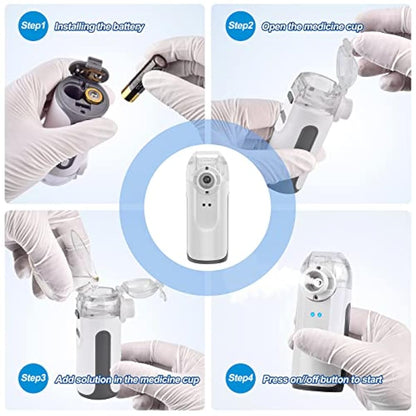 Mesh Nebulizer – Portable Steam Inhaler for Adults & Kids | ChinaCart.pk
