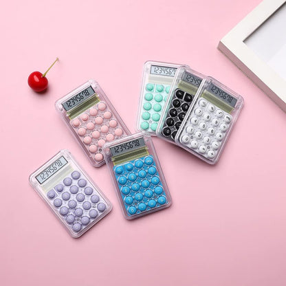 Mini Transparent Pocket Calculator (Pack of 2)