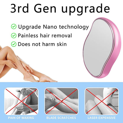 Crystal Hair Eraser Epilator – Painless Hair Removal for Smooth & Silky Skin | ChinaCart.pk