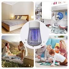 Eco-Friendly LED Mosquito Killer Lamp – Quiet Bug Zapper for Home | chinacart.pk