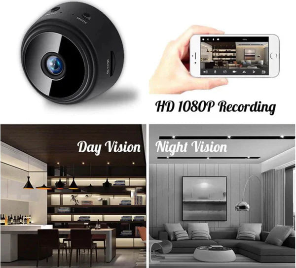 A9 Mini Wifi CameraA9 Mini WiFi Camera – 1080p HD Night Vision with Motion Detection | ChinaCart.pk