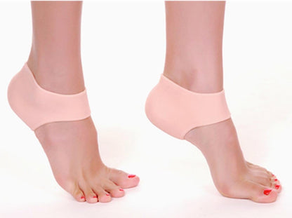 Silicone Half Heel Pads for Cracked Heels & Pain Relief | Chinacart.pk