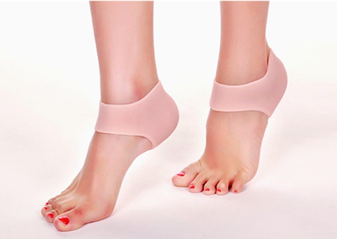 Silicone Half Heel Pads for Cracked Heels & Pain Relief | Chinacart.pk