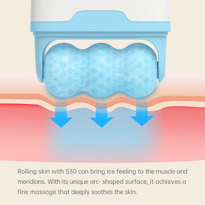 Anti-aging Skin Care Dual Ice Roller For Face Tighten Ice Face Roller