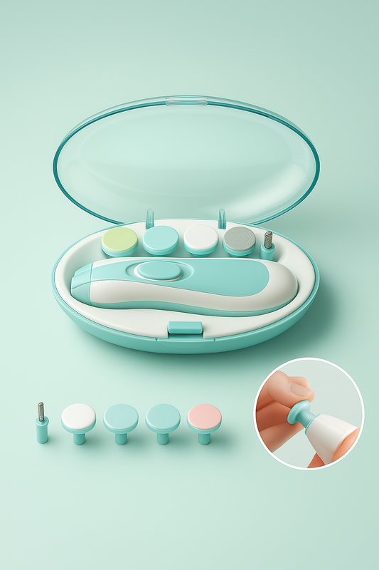 Baby Nail Clippers Safe Electric Trimmer for Newborns