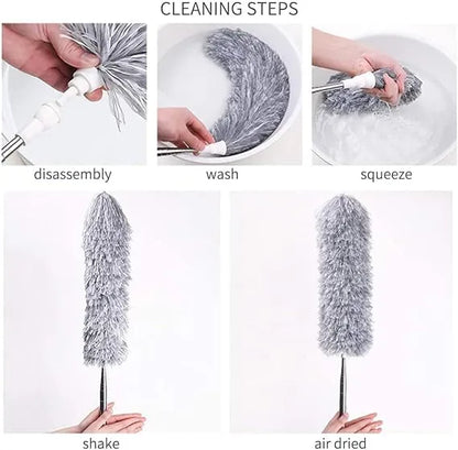 Fan Cleaning Brush with Long Rod