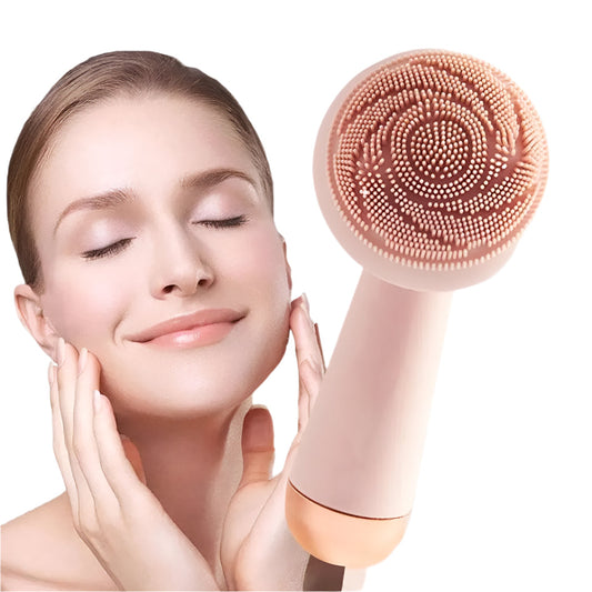 ELECTRIC FACIAL CLEANSER & MASSAGER Rechargeable Brushes For Men & Women