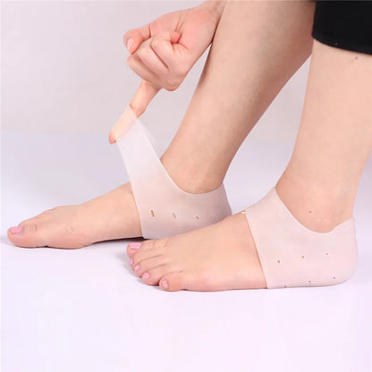 Silicone Half Heel Pads for Cracked Heels & Pain Relief | Chinacart.pk