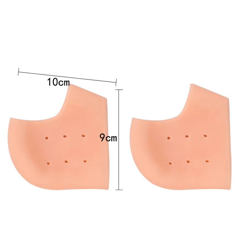 Silicone Half Heel Pads for Cracked Heels & Pain Relief | Chinacart.pk
