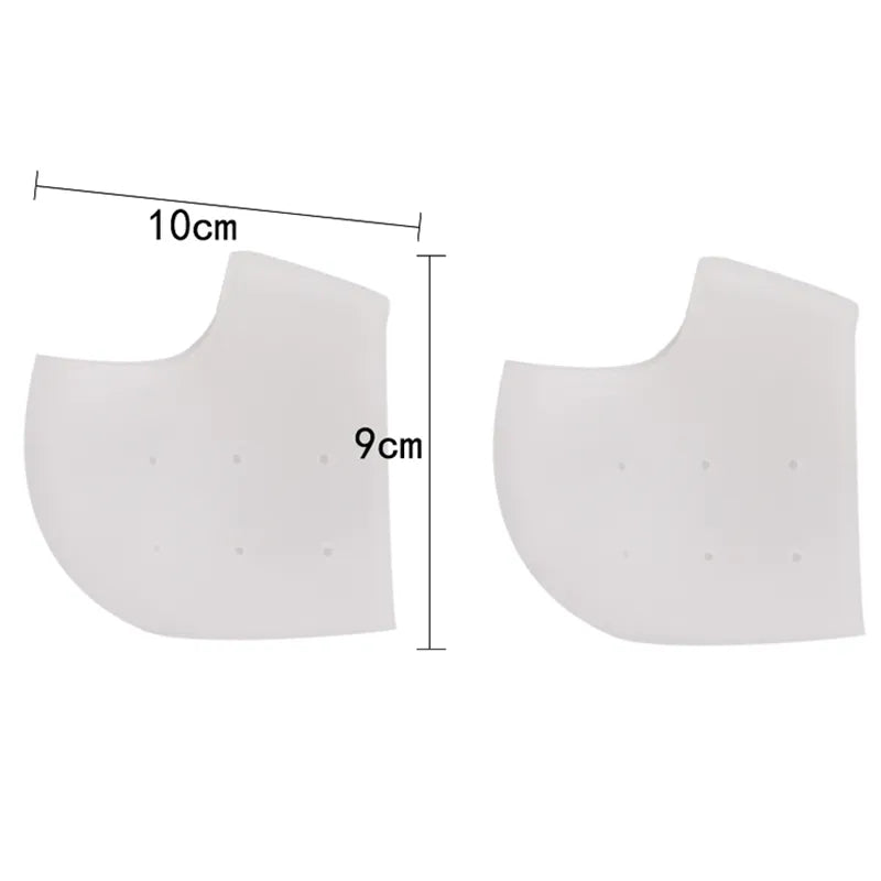 Silicone Half Heel Pads for Cracked Heels & Pain Relief | Chinacart.pk