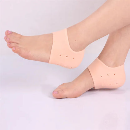 Silicone Half Heel Pads for Cracked Heels & Pain Relief | Chinacart.pk