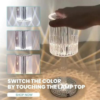 Luxury Crystal Glass Lamp
